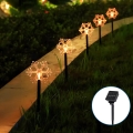 Aigostar - Luz de Navidad LED solar LED/0,054W/1,2V 1m IP65 blanco cálido
