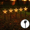 Aigostar - Luz de Navidad solar LED LED/0,054W/1,2V 1m IP65 800 mAh blanco cálido