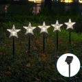 Aigostar - Luz de Navidad solar LED LED/0,054W/1,2V 1m IP65 800 mAh blanco frío