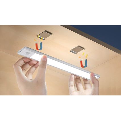 Aigostar - Iluminación LED recargable para muebles con sensor LED/1,5W/5V 4000K