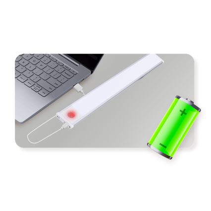 Aigostar - Iluminación LED recargable para muebles con sensor LED/1,5W/5V 4000K