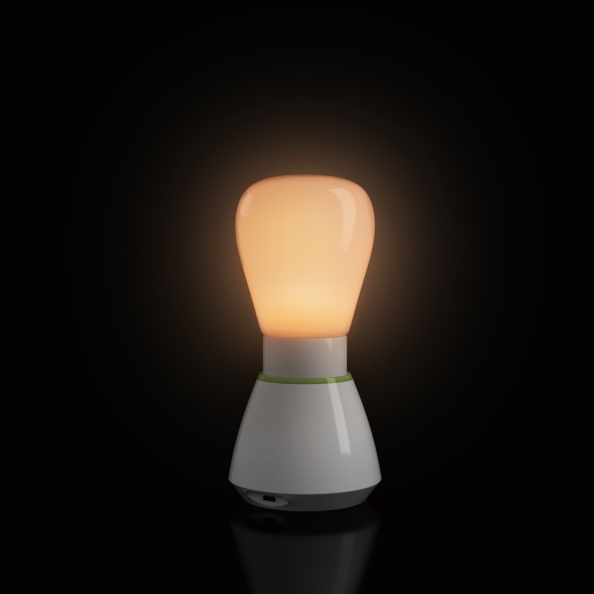 Aigostar - Luz nocturna LED recargable LED/0,5W/5V 3000K 650mAh