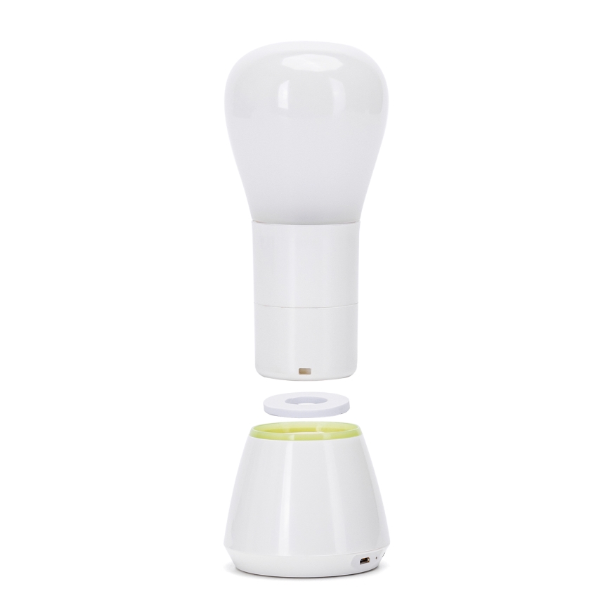 Aigostar - Luz nocturna LED recargable LED/0,5W/5V 3000K 650mAh