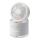 Aigostar - Mini ventilador de mesa inalámbrico RGB con humidificador de aire 10W/5V blanco