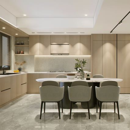 Aigostar - Pack de 3 downlights empotrables LED/5W/230V/3000K Ø 8,5 cm blancos