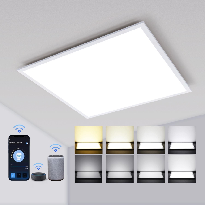 Aigostar - Panel empotrable LED regulable MESH LED/36W/230V 2700-6500K 60x60 cm