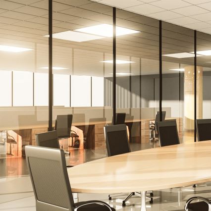 Aigostar - Panel LED de superficie/28W/230V High Efficiency UGR19 3000K 59,5x59,5 cm