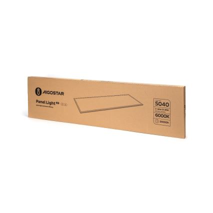Aigostar - Panel LED empotrado LED/28W/230V 120x30 cm 6000K
