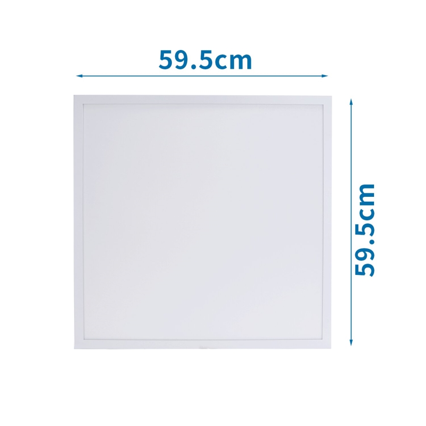 Aigostar - Panel LED empotrado LED/40W/230V 6500K 60x60cm blanco