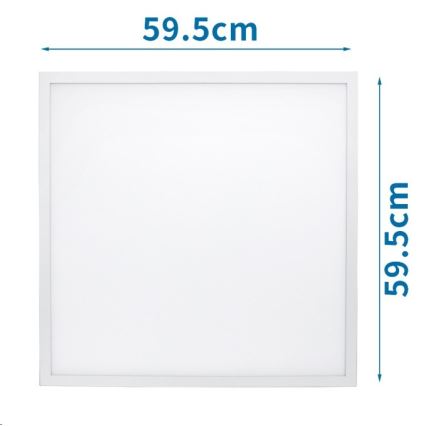 Aigostar - Panel LED empotrado LED/40W/230V 6500K 60x60cm