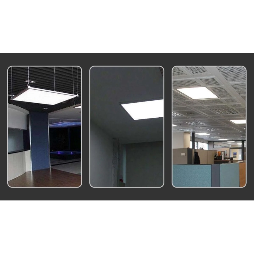 Aigostar - Panel LED empotrado LED/50W/230V 60x60 cm 6000K