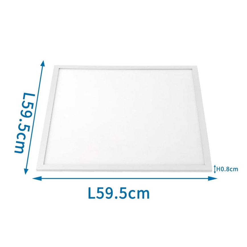 Aigostar - Panel LED empotrado LED/50W/230V 60x60 cm 6000K