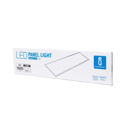 Aigostar - Panel LED empotrado LED/50W/230V 6500K 120x30cm blanco