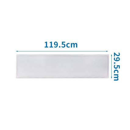 Aigostar - Panel LED empotrado LED/50W/230V 6500K 120x30cm blanco