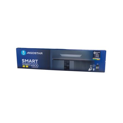 Aigostar - Panel empotrado LED RGBW regulable para falso techo MESH LED/36W/230V 2700-6500K 120x30 cm
