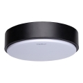 Aigostar - Plafón LED/12W/230V 3000K 23 cm negro