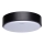 Aigostar - Plafón LED/12W/230V 3000K 23 cm negro