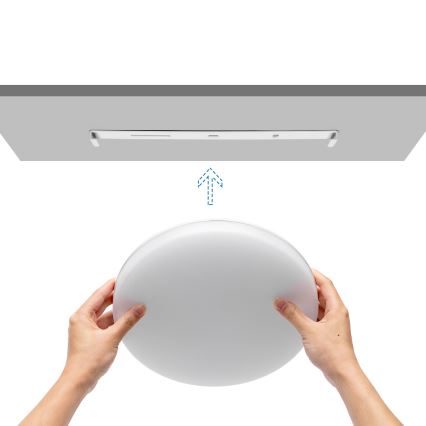 Aigostar - Plafón LED de baño LED/24W/230V 4000K IP54