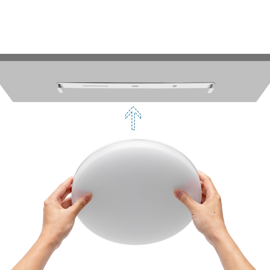 Aigostar - Plafón LED de baño LED/24W/230V 4000K IP54