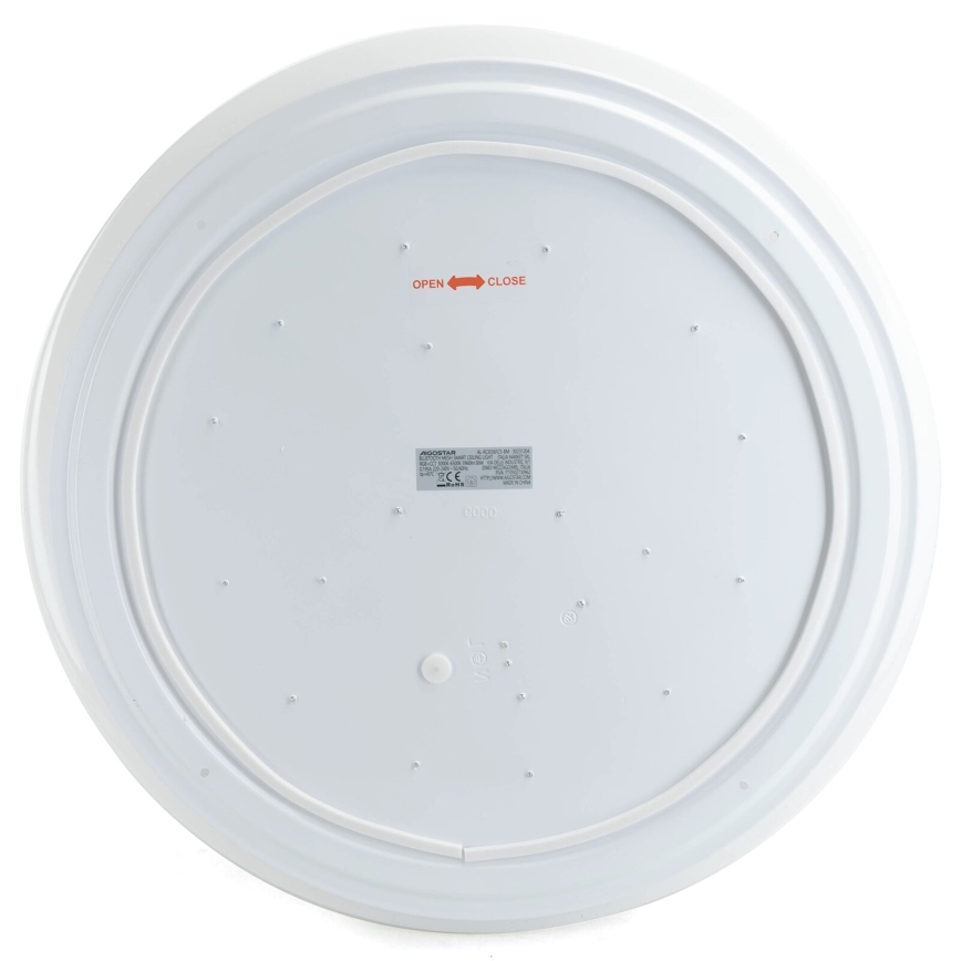 Aigostar - Plafón LED RGBW regulable MESH LED/36W/230V 3000-6500K + control remoto
