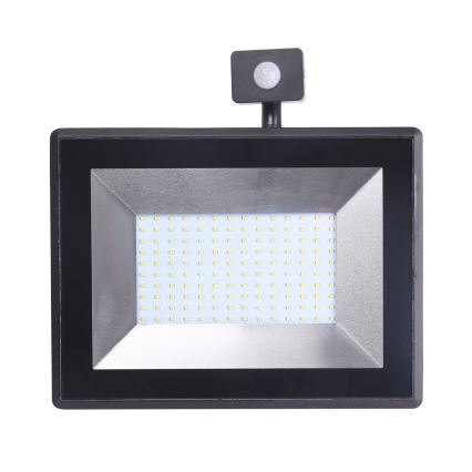 Aigostar - Proyector LED con sensor LED/100W/230V IP65 negro
