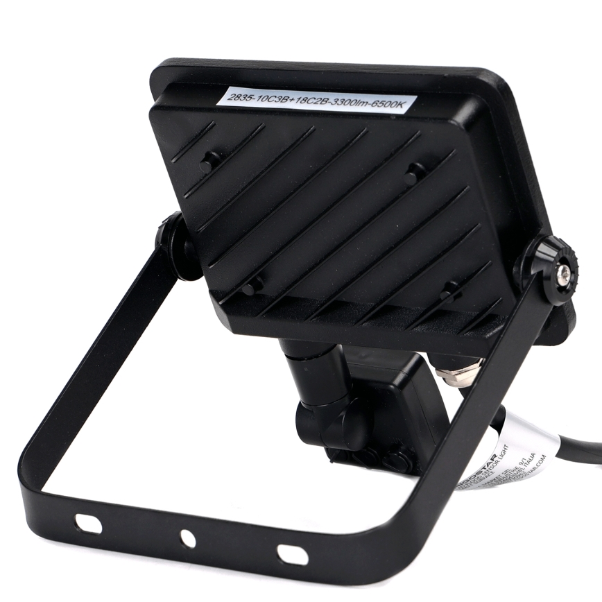 Aigostar - Proyector LED con sensor LED/30W/230V 6500K IP65 negro