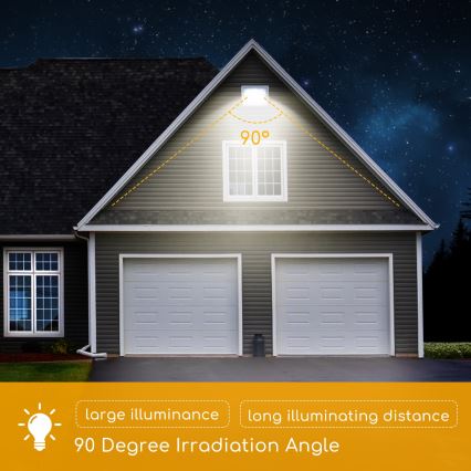 Aigostar - Proyector LED LED/100W/230V gris 4000K IP65