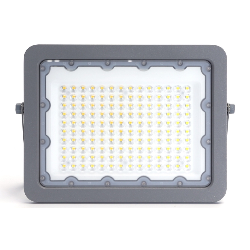 Aigostar - Proyector LED LED/100W/230V gris 4000K IP65