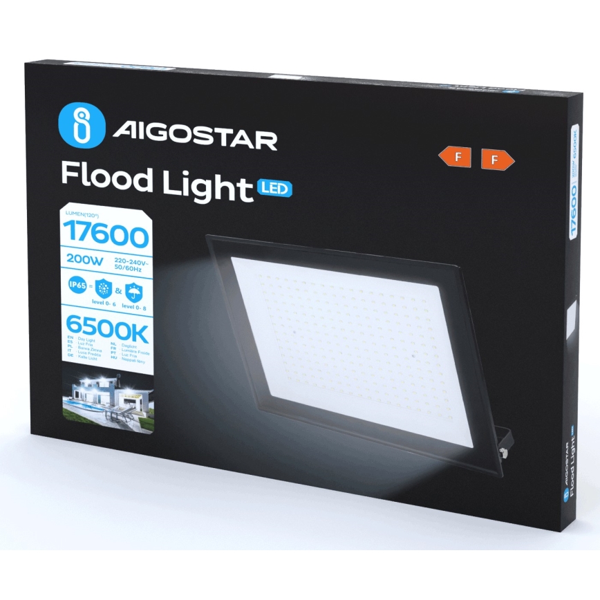 Aigostar - Proyector LED LED/200W/230V 6500K IP65