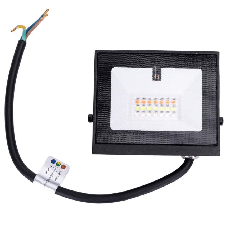 Aigostar - Proyector LED RGB/20W/230V IP65 + mando a distancia