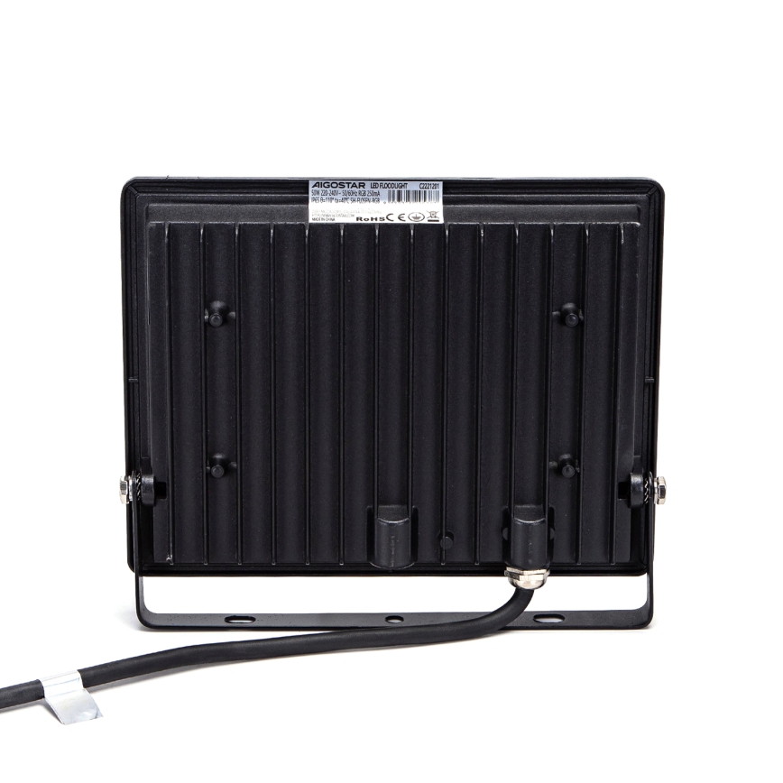 Aigostar - Proyector LED RGBW regulable 50W/230V IP65 + mando a distancia