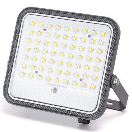 Aigostar - Proyector solar LED regulable LED/100W/3,4V 3000/4000/6500K IP66 8000 mAh + control remoto