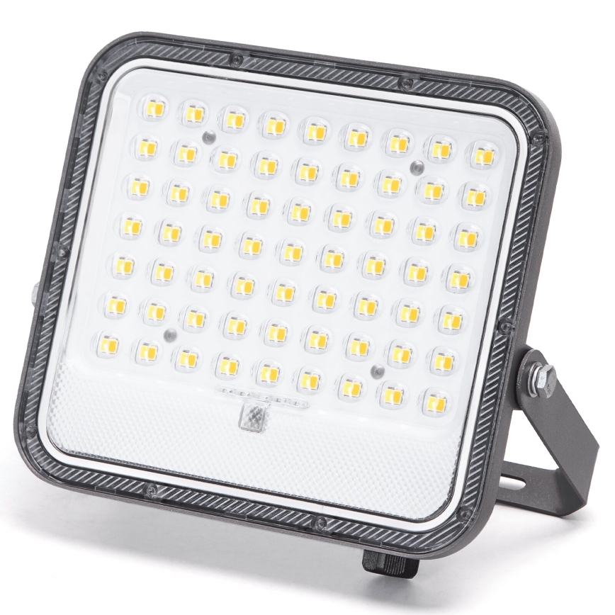 Aigostar - Proyector solar LED regulable LED/100W/3,4V 3000/4000/6500K IP66 8000 mAh + control remoto