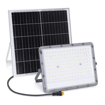Aigostar - Proyector solar LED regulable LED/200W/3,2V IP65 20000 mAh + control remoto