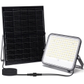 Aigostar - Proyector solar LED regulable LED/200W/3,4V 3000/4000/6500K IP66 16000 mAh + mando a distancia