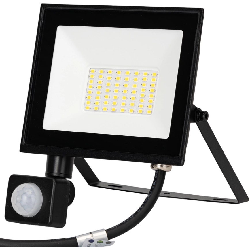 Aigostar - Reflector LED con sensor LED/30W/230V 4000K IP65