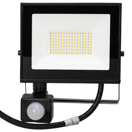 Aigostar - Reflector LED con sensor LED/30W/230V 4000K IP65