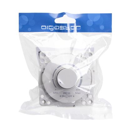 Aigostar - Regulador rotativo 300W/230V blanco