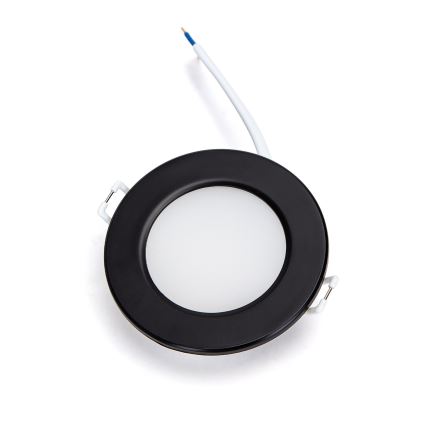 Aigostar - SET 3x Lámpara empotrable de exterior LED LED/4,8W/230V 3000K IP65 negro