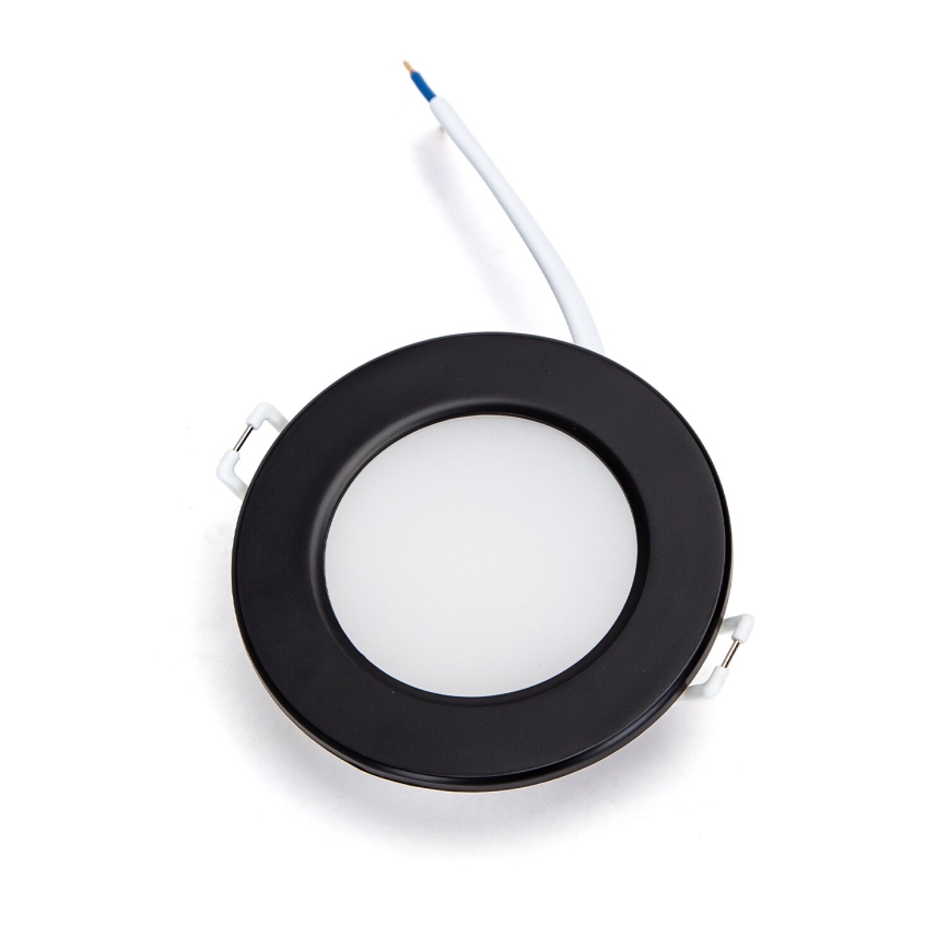 Aigostar - SET 3x Lámpara empotrable de exterior LED LED/4,8W/230V 4000K IP65 negro