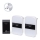 Aigostar - SET de 2 timbres inalámbricos para enchufe 230V/12V IP44 blanco/negro