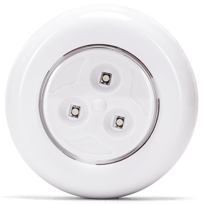 Aigostar - Juego de 3 lámparas nocturnas portátiles LED RGB LED/3xAAA + mando a distancia