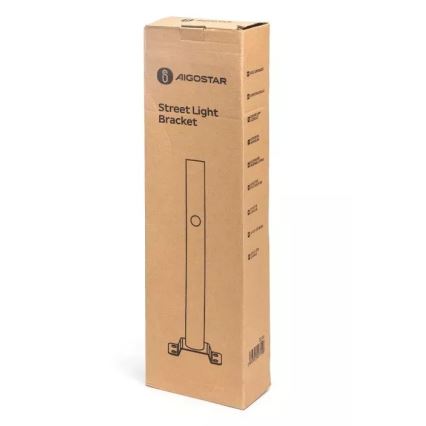 Aigostar - Soporte para farola 48,9 cm negro