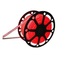 Aigostar - Tira LED exterior 50m LED/350W/230V rojo IP65