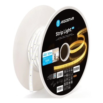 Aigostar - Tira LED LED/250W/230V 50m 3000K IP65
