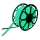 Aigostar - Tira LED para exterior 50 m LED/350 W/230 V verde IP65