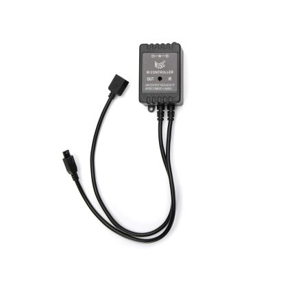 Aigostar - Tira LED RGB regulable para exterior 3m LED/24W/12/230V IP65 + mando a distancia