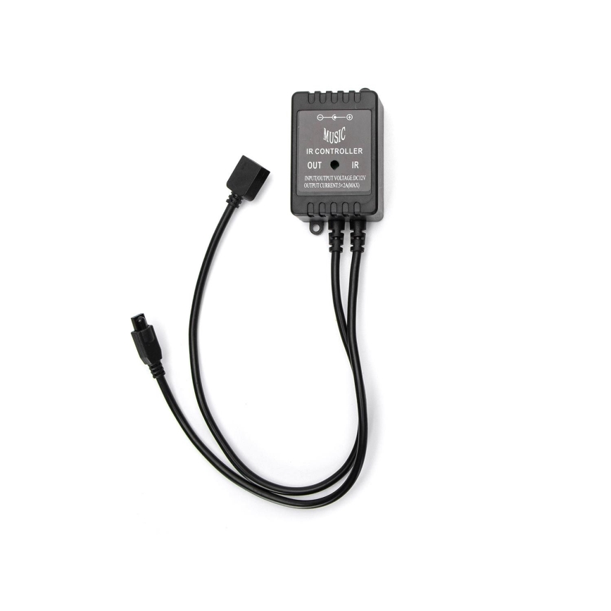 Aigostar - Tira LED RGB regulable para exterior 3m LED/24W/12/230V IP65 + mando a distancia