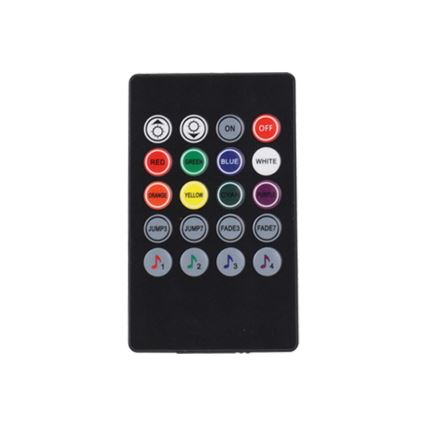 Aigostar - Tira LED RGB regulable para exterior 3m LED/24W/12/230V IP65 + mando a distancia
