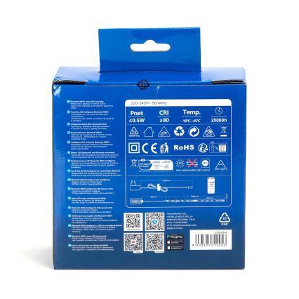 Aigostar - Tira LED RGBW regulable 5m MESH Inteligente LED/24W/230V 2700-6500K + control remoto
